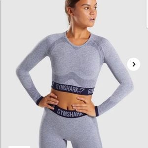 Gymshark Flex Long Sleeve Crop Top